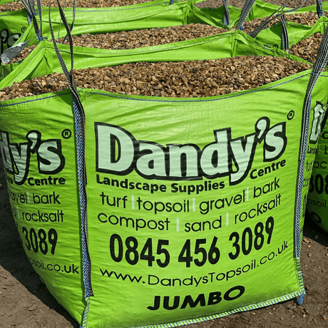Golden Gravel Chippings by Dandy's Topsoil & Landscape Supplies