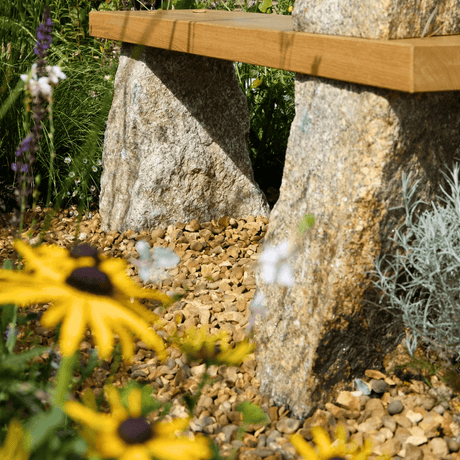 Golden Gravel Chippings by Dandy's Topsoil & Landscape Supplies