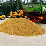 Golden Gravel Chippings by Dandy's Topsoil & Landscape Supplies