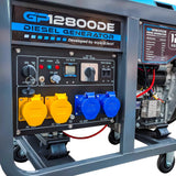 Gorilla Power 12800W Diesel Generator with Key Start - GP12800DE – High-Performance & Heavy-Duty Power - Armstrong Cheshire