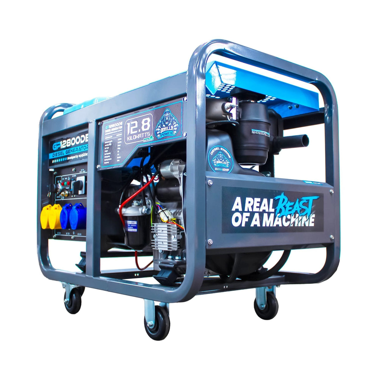Gorilla Power 12800W Diesel Generator with Key Start - GP12800DE – High-Performance & Heavy-Duty Power - Armstrong Cheshire
