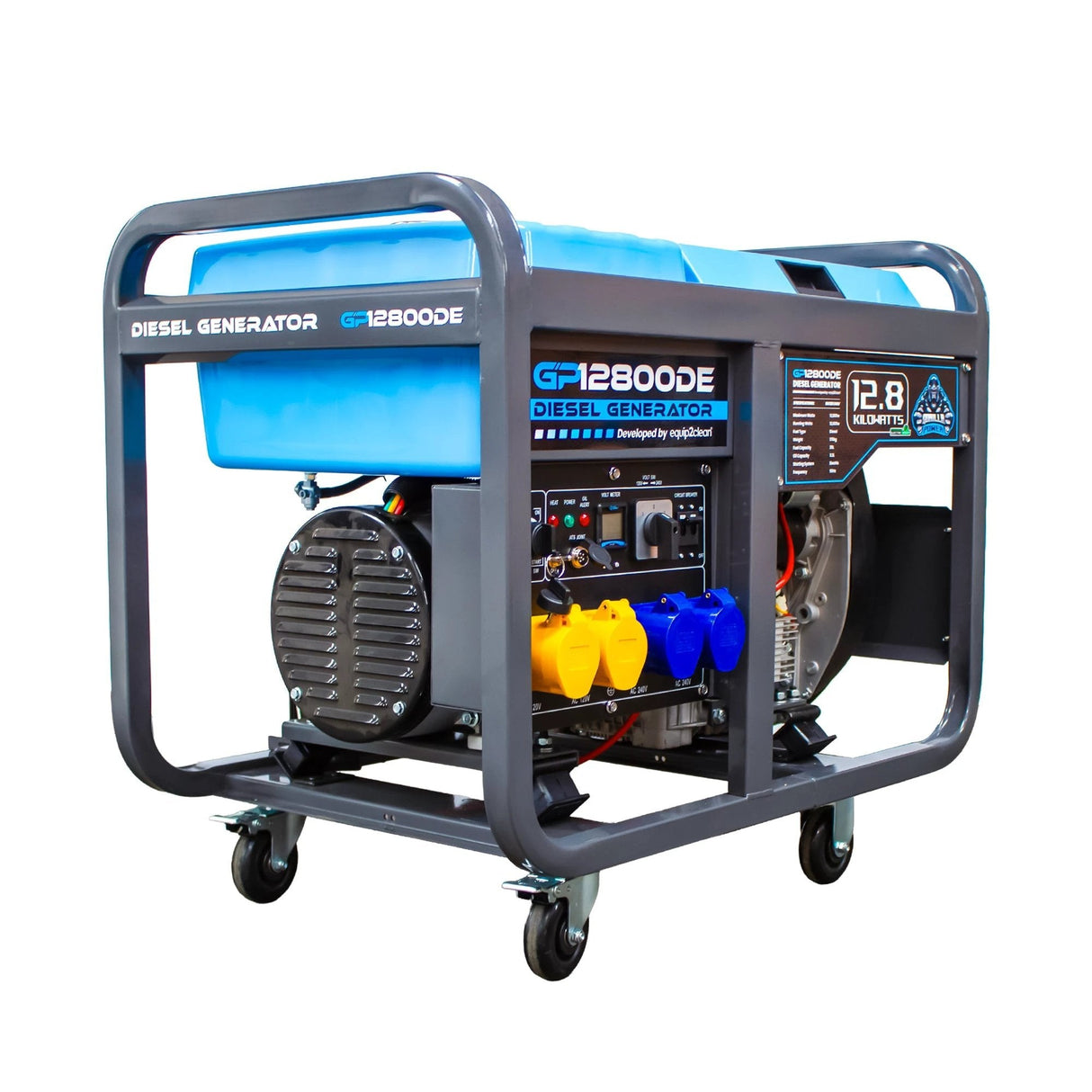 Gorilla Power 12800W Diesel Generator with Key Start - GP12800DE – High-Performance & Heavy-Duty Power - Armstrong Cheshire