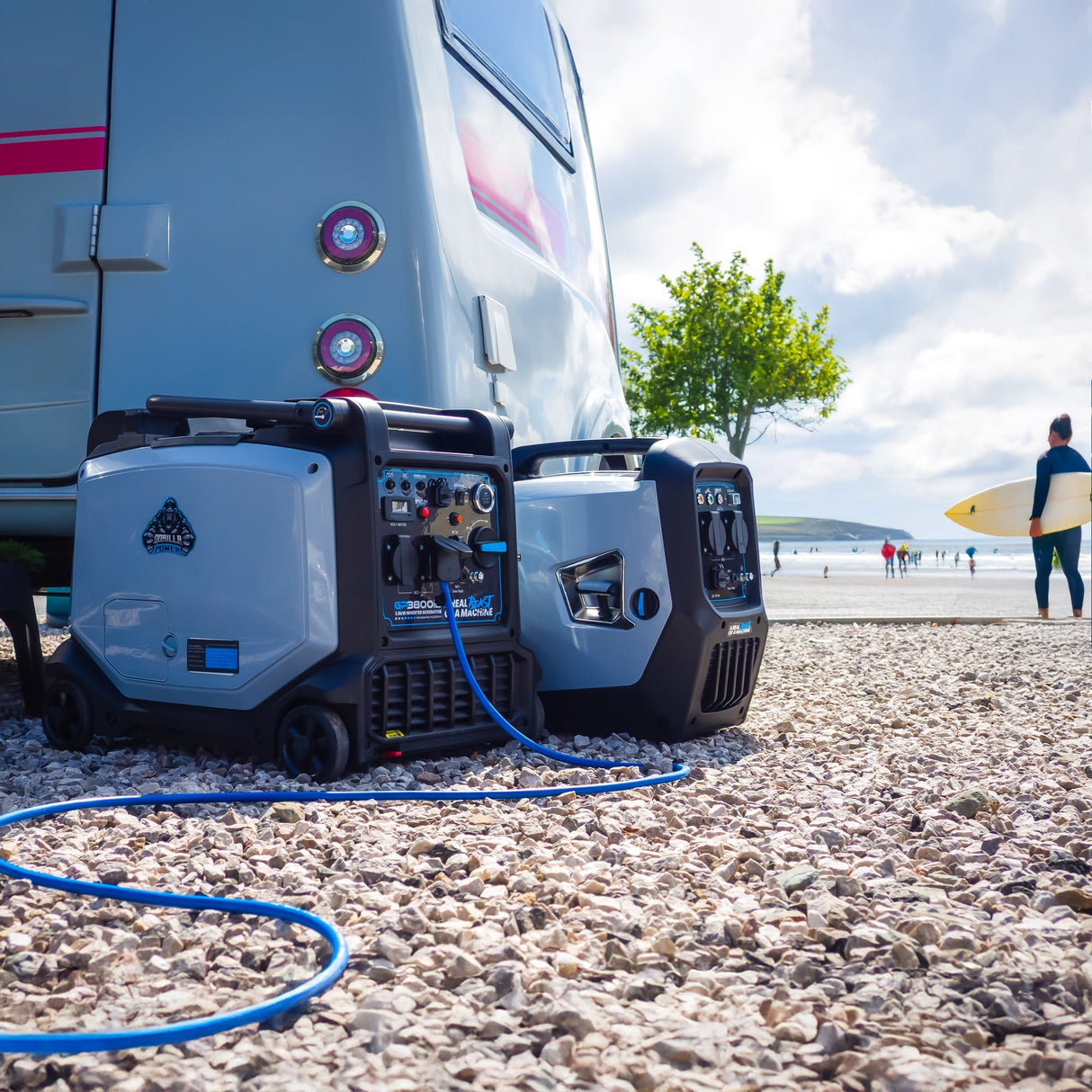 Gorilla Power 2000W Inverter Suitcase Generator - GP2000i  – Ultra-Portable & Fuel Efficient - Armstrong Cheshire