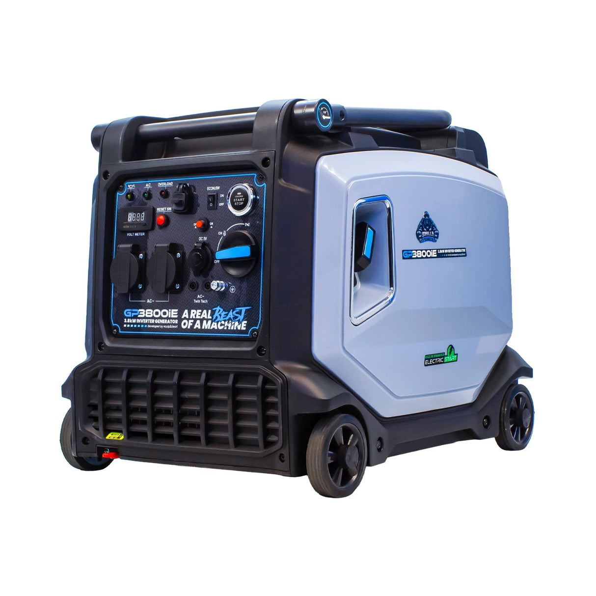 Gorilla Power 3800W Inverter Suitcase Generator with Electric Start - GP3800iE  – Reliable Power On-The-Go - Armstrong Cheshire