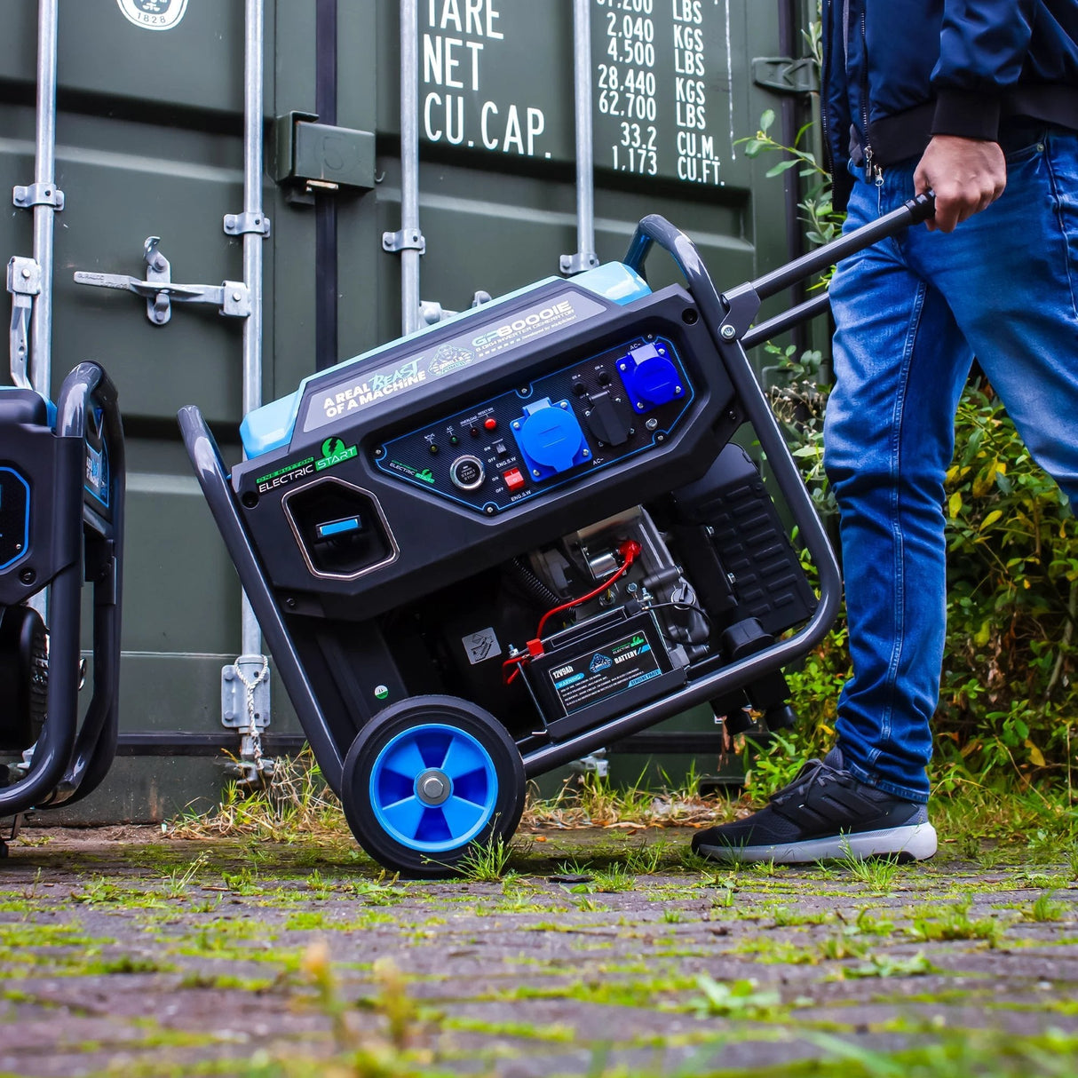 Gorilla Power 8000W Inverter Open Frame Generator with Electric Start - GP8000iE  – High Performance & Fuel Efficient - Armstrong Cheshire