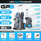 Gorilla Power GP8 Semi-Professional Electric Pressure Washer - Armstrong Cheshire