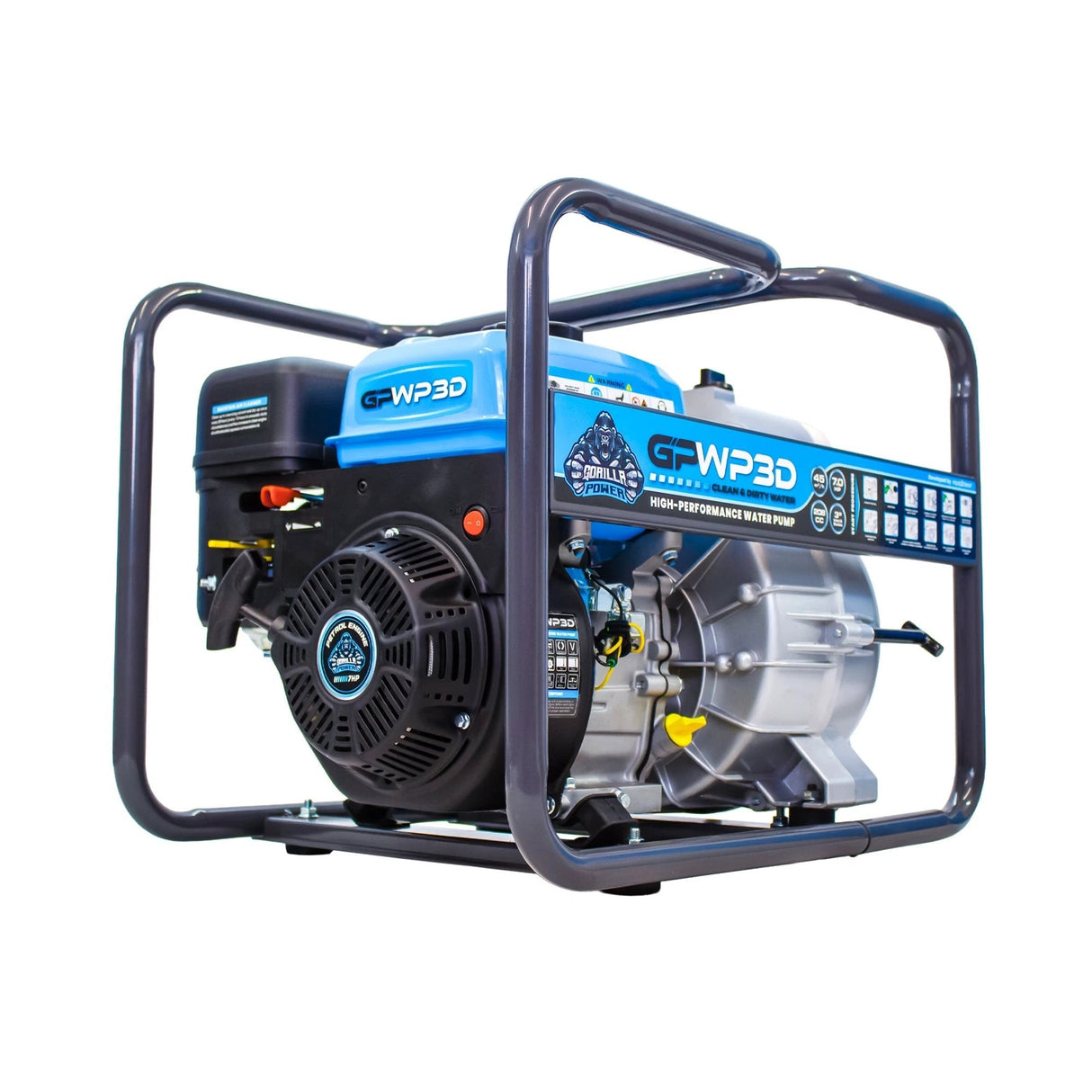 Gorilla Power GPWP3D 3" Dirty / Clean Trash Water Pump - Armstrong Cheshire