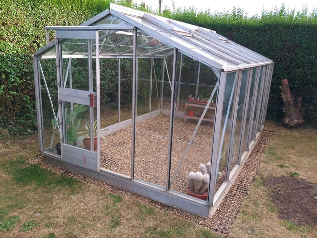 Greenhouse Base Plastic Grid 500mm X 500mm X 40mm Interlocking Foundation Pavers For Greenhouses - Armstrong Cheshire