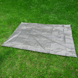 Grey S-Grade Tarpaulin with 10 Metres of 8mm Bungee Rope