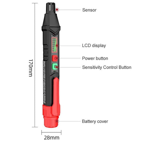 HABOTEST HT60 Combustible Gas Detector - Armstrong Cheshire