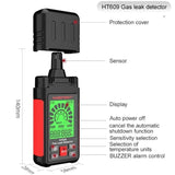 HABOTEST HT609 Portable Combustible Gas Detector - Armstrong Cheshire