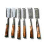 Handmade Woodworking Chisel Set | Traditional Wood Carving Tools for Craftsmen & Carpenters
