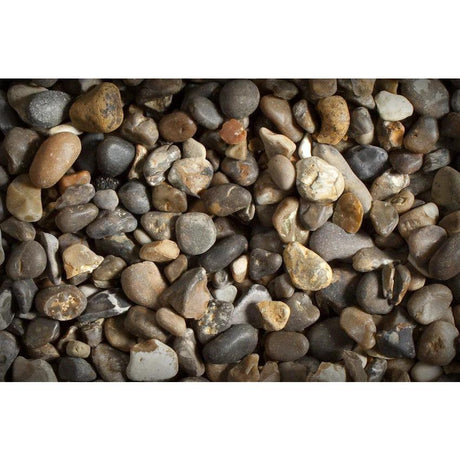 Henham Blend Pebbles 20mm 20kg Bag Pallet of 49 - Armstrong Cheshire
