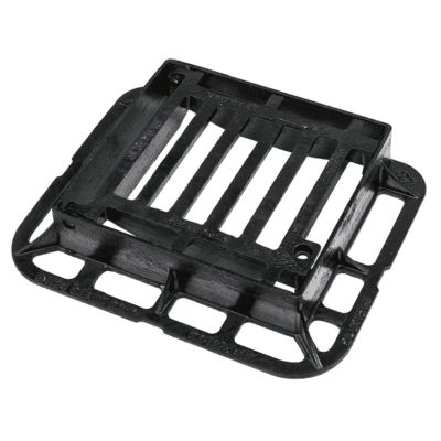 Hinged Gully Grate & Frame 336 x 308 x 75mm - Armstrong Cheshire