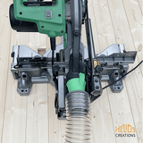 Hose Adapter for Hikoki C3610DRA & C8FSHG Mitre Chop Saw to 38, 40, 45, 50, 63 mm Hose Pipe by Helios Creations