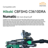 Hose Adaptor For Hikoki Mitre Saw to Numatic, Henry Vacuum family by Helios Creations