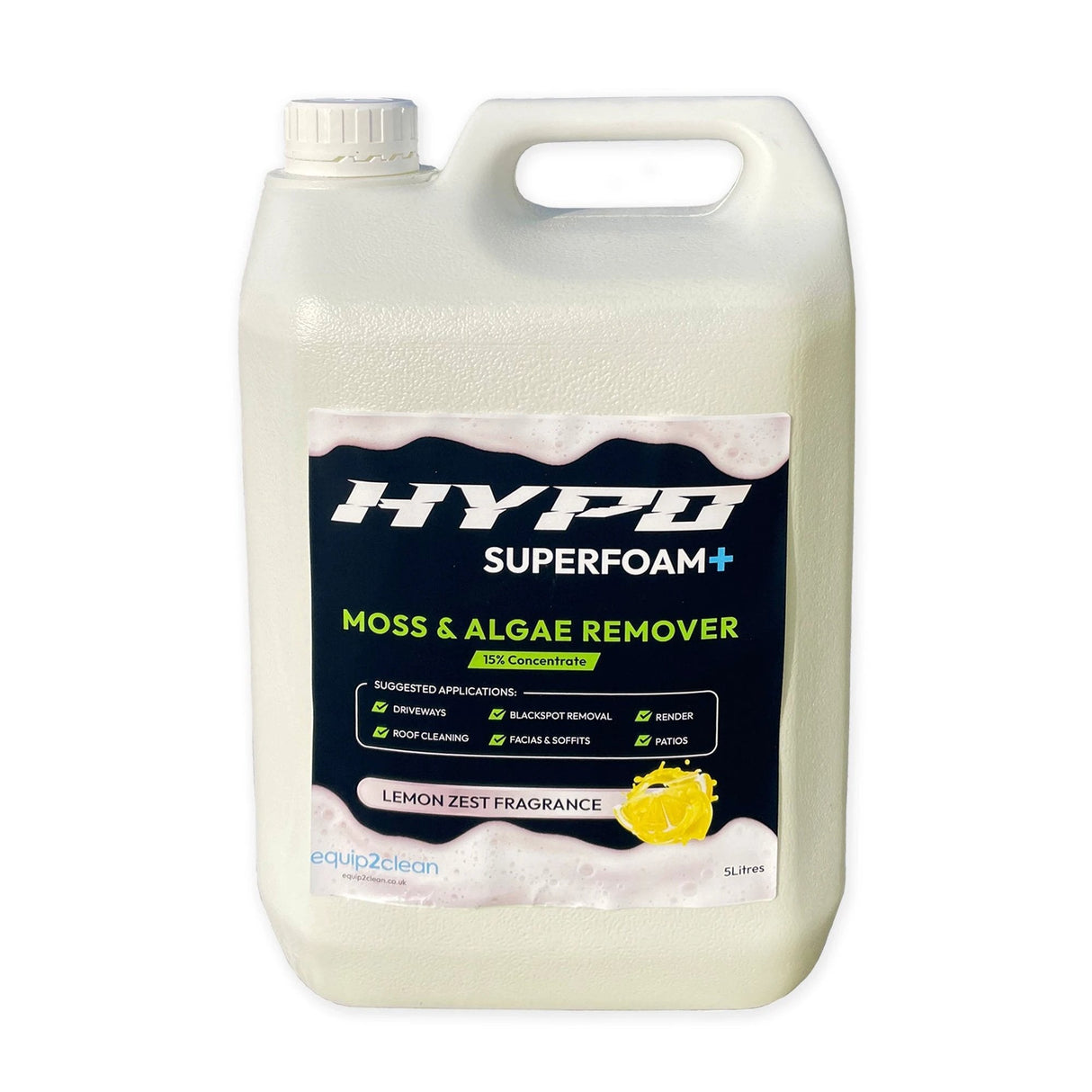Hypo SuperFoam+ 10L (Moss & Algae Remover) Softwash Solution - Armstrong Cheshire