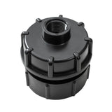 IBC 2” BSPF – S60X6 Cap with S60X6 – ½” BSPF Cap and Lever Tap ½” Barb - Armstrong Cheshire