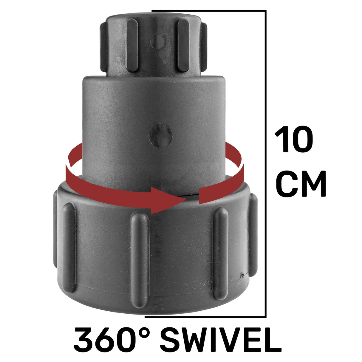 IBC 2” S60X6 – 1" BSPF Extender Adaptor with MDPE Elbow 25mm - Armstrong Cheshire