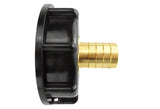 IBC 2” S60X6 Cap with 13mm Brass Barb - Armstrong Cheshire