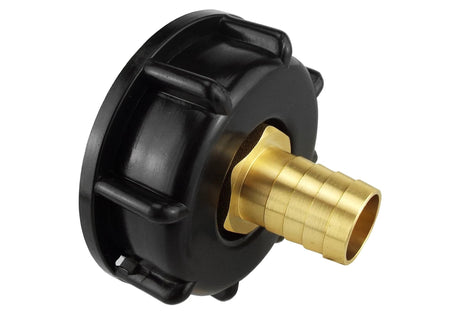 IBC 2” S60X6 Cap with 13mm Brass Barb - Armstrong Cheshire