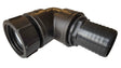 IBC 2” S60X6 Cap with 2” BSP Elbow and 50mm Barb Straight - Armstrong Cheshire