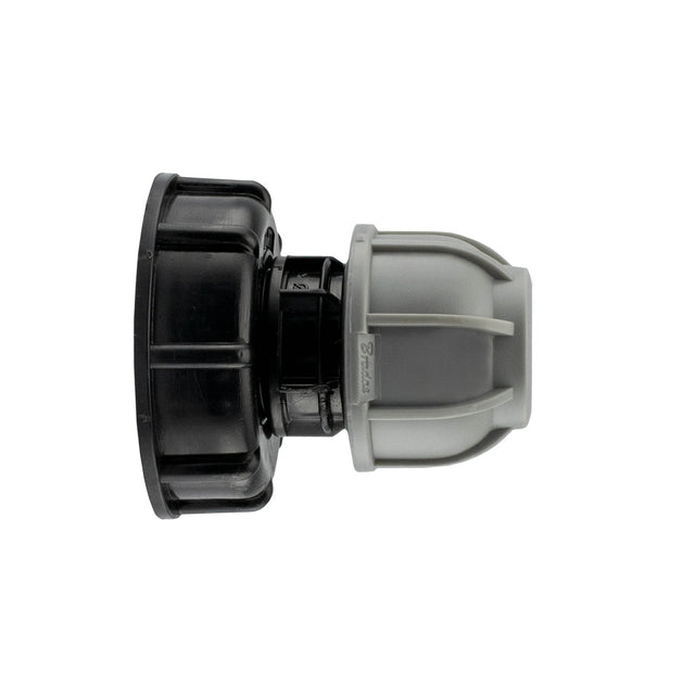 IBC 2” S60X6 Cap with 20mm MDPE Straight - Armstrong Cheshire