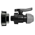 IBC 2” S60X6 Cap with 20mm MDPE Valve - Armstrong Cheshire