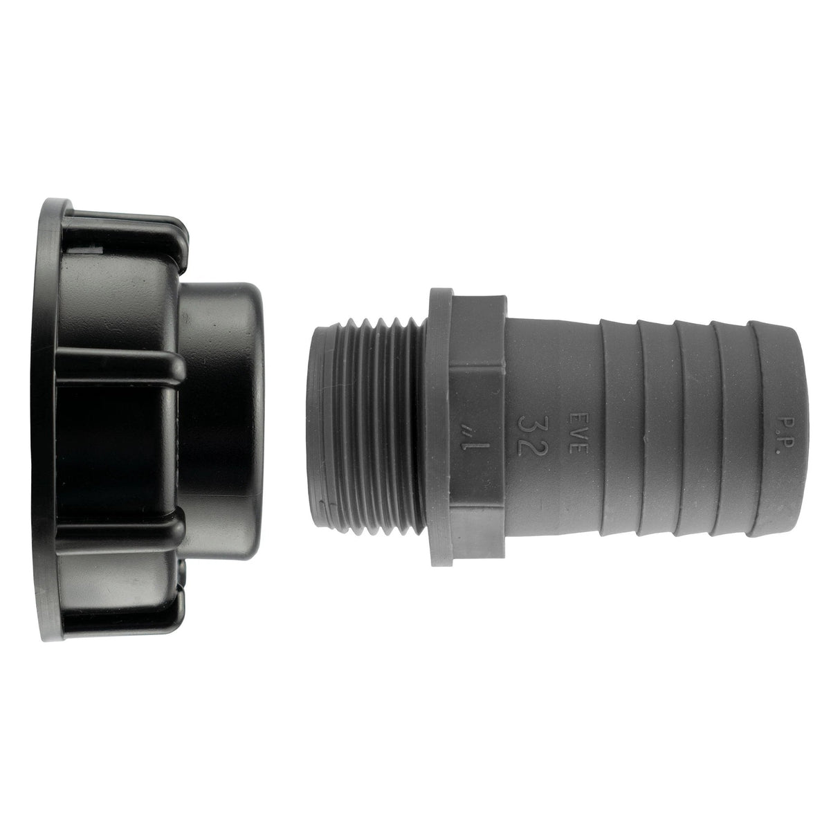 IBC 2” S60X6 Cap with 32mm Barb Straight - Armstrong Cheshire