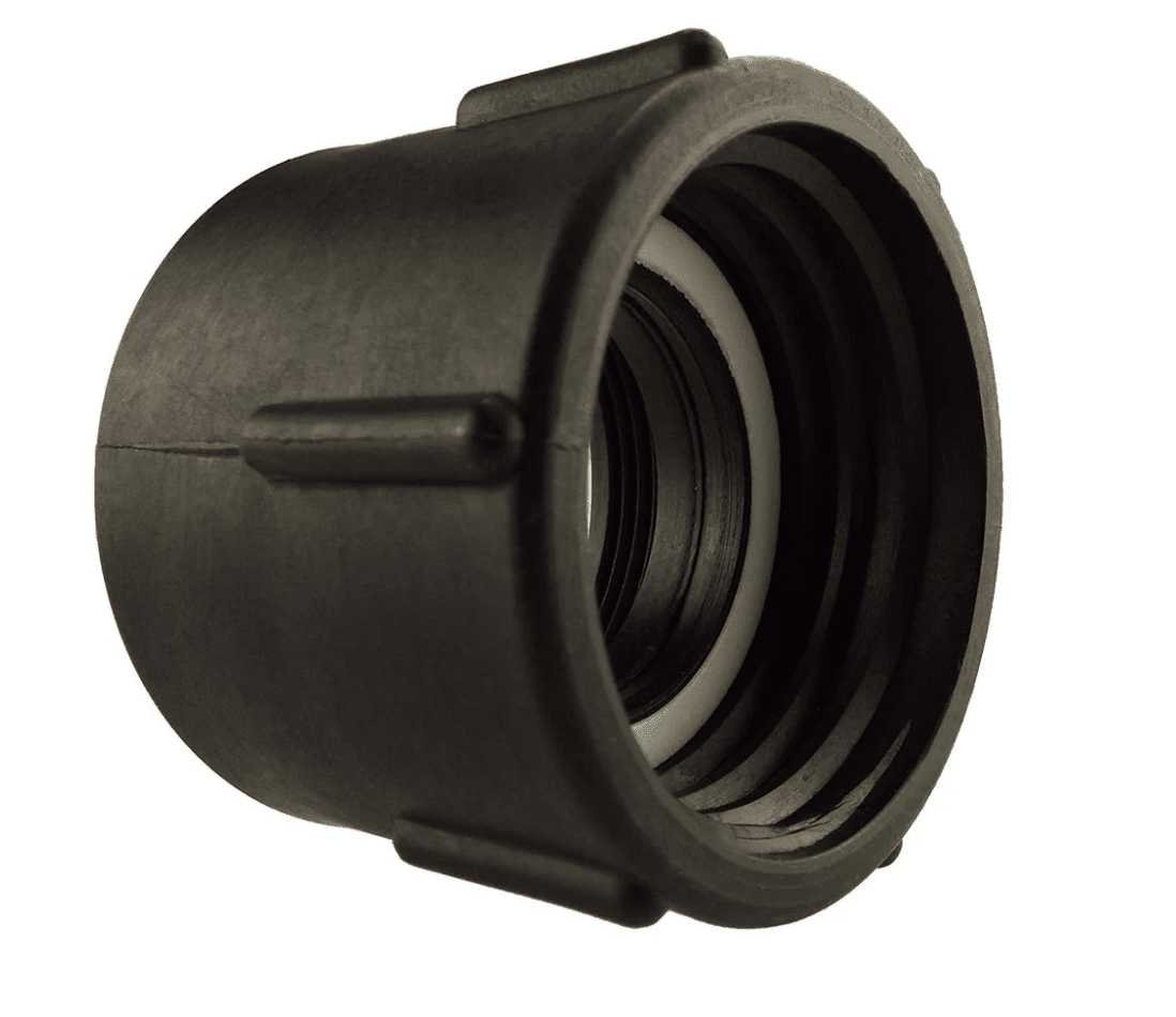 IBC 2” S60X6 Cap with 50mm MDPE Tee - Armstrong Cheshire