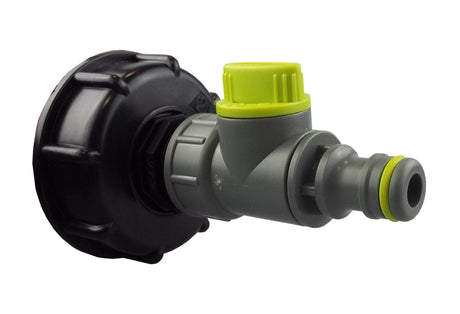 IBC 2” S60X6 Cap with ¾” BSP – Click Lock Valve Lime - Armstrong Cheshire