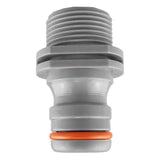 IBC 2” S60X6 Cap with ¾” BSP Lever Valve and Max Flo Hose Connectors Set - Armstrong Cheshire