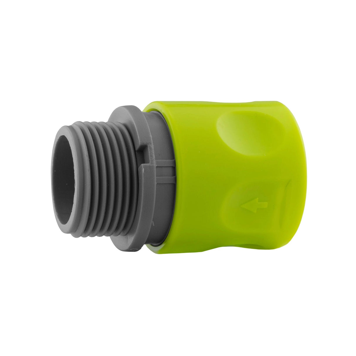 IBC 2” S60X6 Cap with ¾” BSP Threaded Hose Connector and Double Male Lime - Armstrong Cheshire
