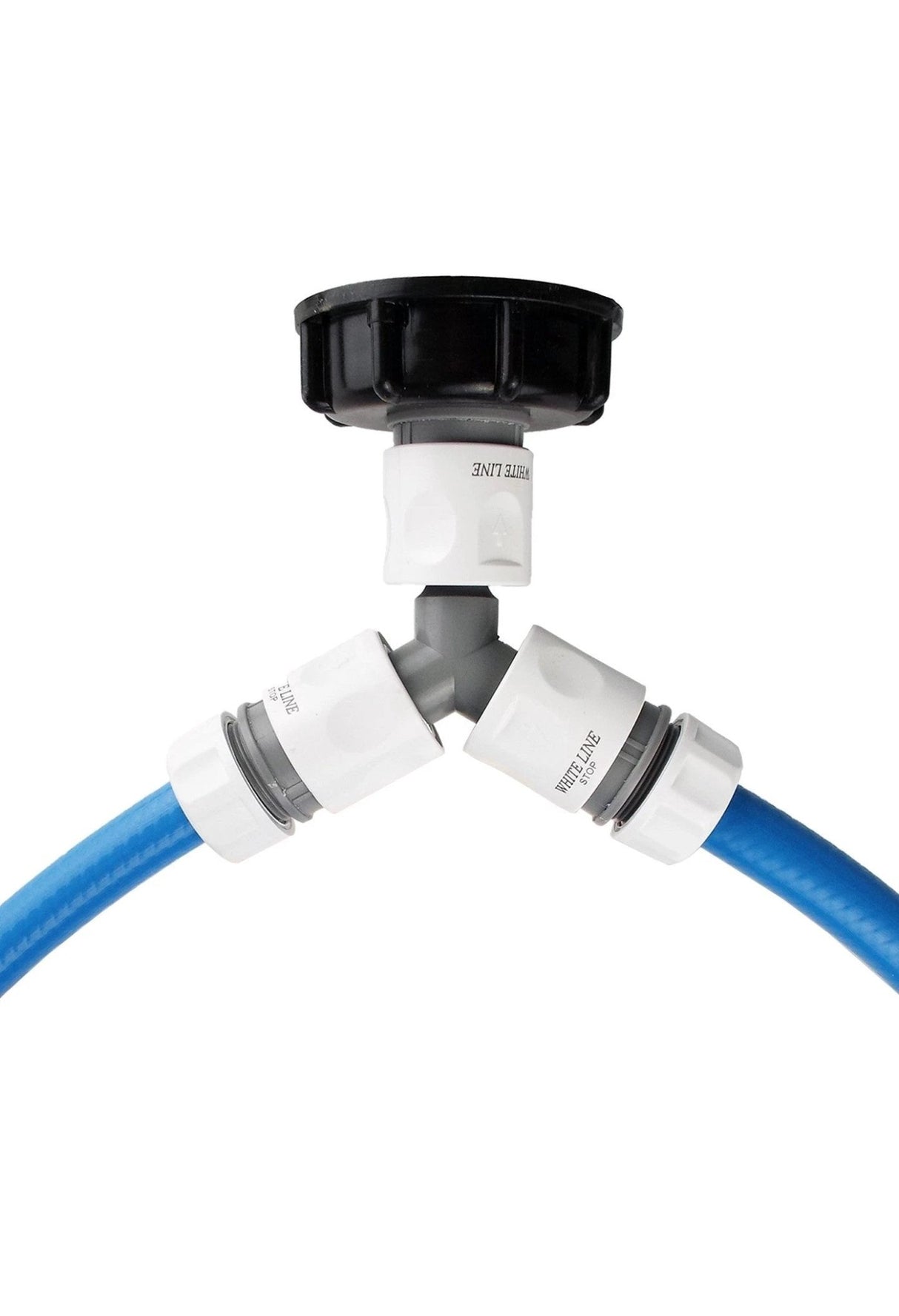 IBC 2” S60X6 Cap with ¾” BSP Threaded Hose Connector, Three Way and Hose Connectors - Armstrong Cheshire