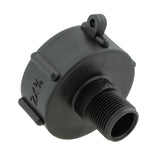 IBC 2” S60X6 Cap with BSPF Thread-Quick Connect Male Valve and Hose Connector 16mm Barb - Armstrong Cheshire