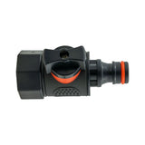 IBC 2” S60X6 Cap with BSPF Thread-Quick Connect Male Valve and Hose Connector 3/4" BSPF - Armstrong Cheshire