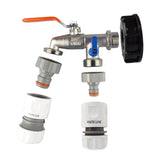 IBC 2” S60X6 Cap with Double Lever Tap, 1 x Max Flo Outlet and 1 x Standard Outlet - Armstrong Cheshire