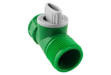 IBC 2” S60X6 Cap with Elbow Fitting, Quick Connector, Valve and Hose Connector - Armstrong Cheshire