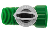 IBC 2” S60X6 Cap with Elbow Fitting, Quick Connector, Valve and Hose Connector - Armstrong Cheshire