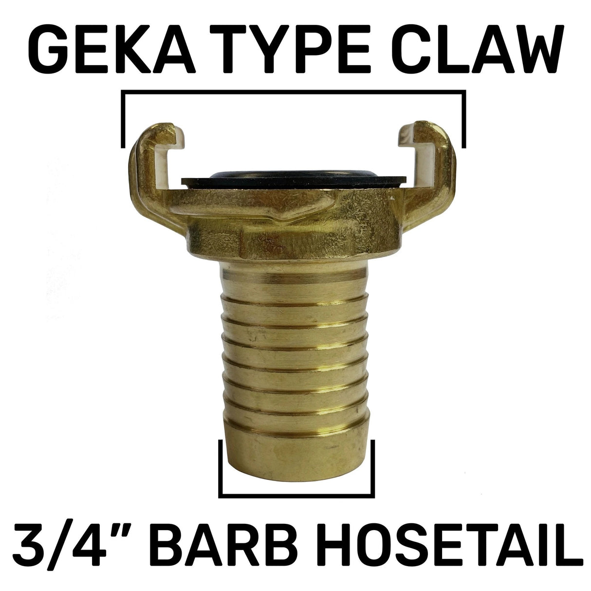 IBC 2” S60X6 Cap with Geka Type Fittings 19mm Barb - Armstrong Cheshire
