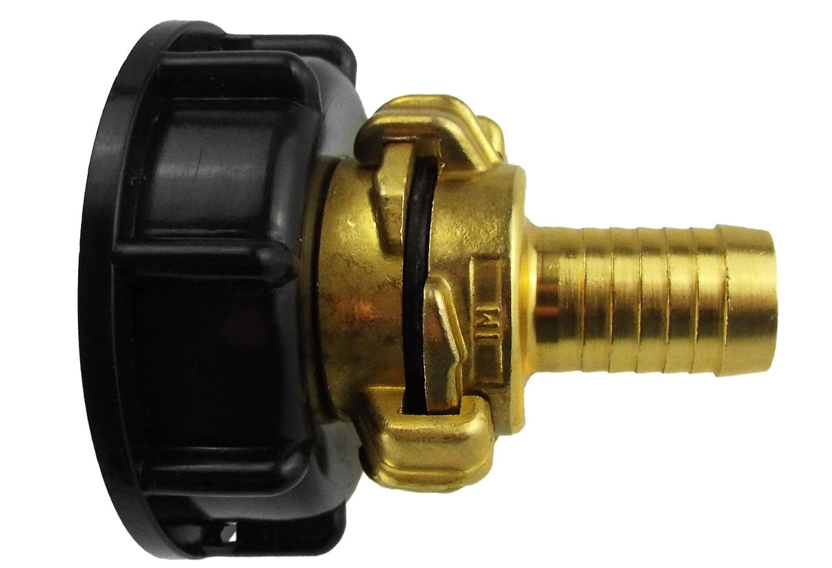 IBC 2” S60X6 Cap with Geka Type Fittings 19mm Barb - Armstrong Cheshire