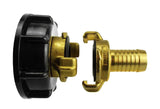 IBC 2” S60X6 Cap with Geka Type Fittings 19mm Barb - Armstrong Cheshire