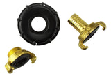 IBC 2” S60X6 Cap with Geka Type Fittings 19mm Barb - Armstrong Cheshire