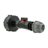 IBC 2” S60X6 Cap with In-Line BSPF Valve and MDPE Straight 20mm - Armstrong Cheshire