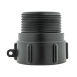 IBC 2” S60X6 Cap with Large Plastic Valve, 2” BSP Elbow and 50mm Barb Straight - Armstrong Cheshire