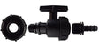 IBC 2” S60X6 Cap with Large Plastic Valve and 16mm Barbed Straight - Armstrong Cheshire