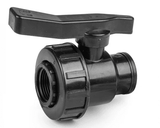 IBC 2” S60X6 Cap with Large Plastic Valve and Geka Type Fitting - Armstrong Cheshire