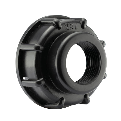 IBC 2” S60X6 Cap with Lever Valve and 32mm MDPE Tee - Armstrong Cheshire