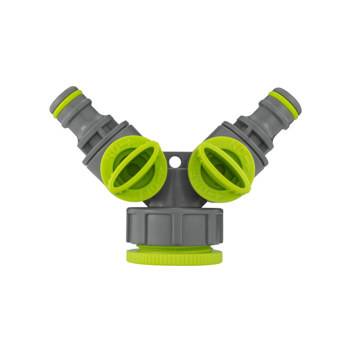 IBC 2” S60X6 Cap with Two Way Valved Splitter and Hose Connector - Armstrong Cheshire