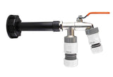 IBC 2” S60X6 Cap with Water Filter, Double Tap, 1 x Max Flo Outlet and 1 x Standard Outlet - Armstrong Cheshire